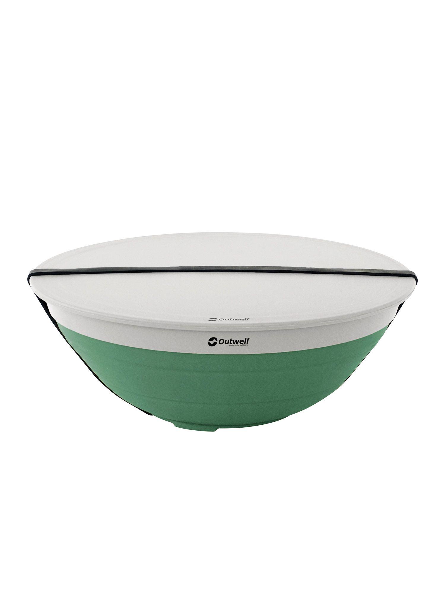 Set posuđa Outwell Collaps Bowl & Colander Set - shadow green