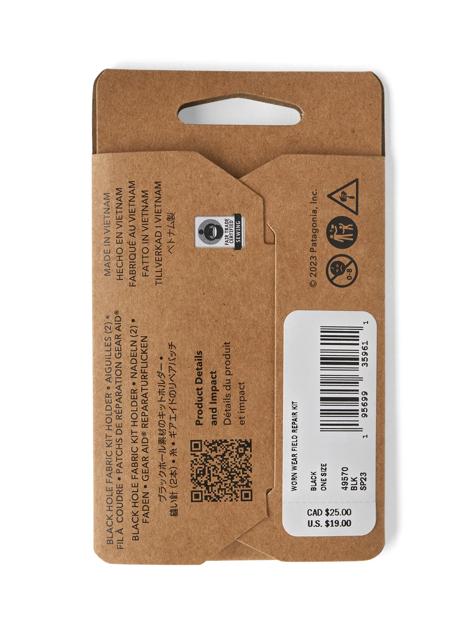 Set za popravak Patagonia Field Repair Kit - black