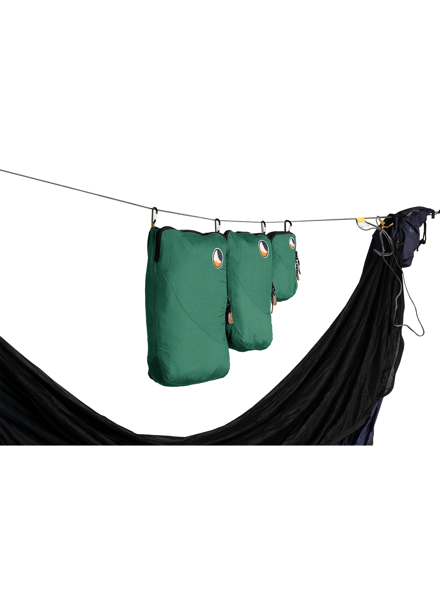 Set organizera Ticket To The Moon Travel Cube Set - petrol green