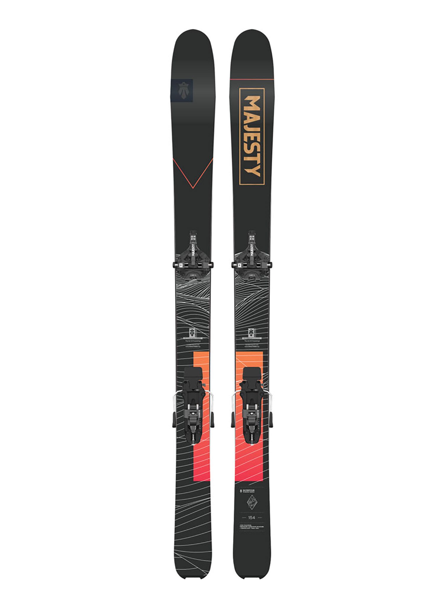 Set za turno skijanje Majesty Supertour + C-Crest 10 154cm