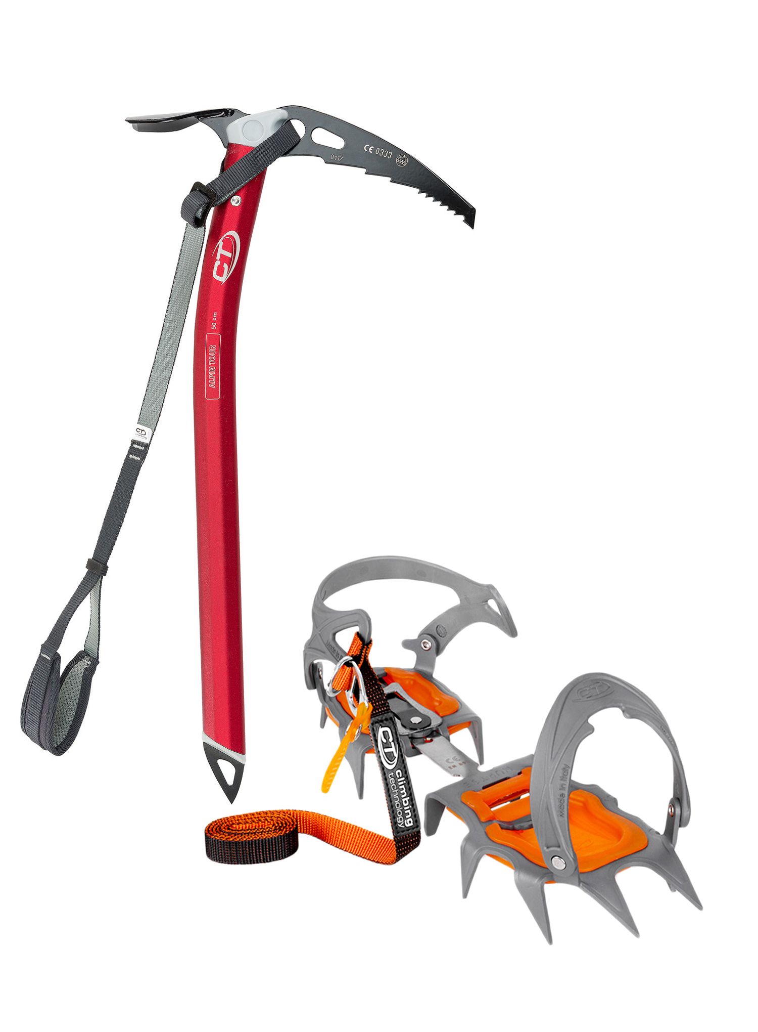 Set dereze cepin Climbing Technology Nuptse Evo Flex + Alpin Tour