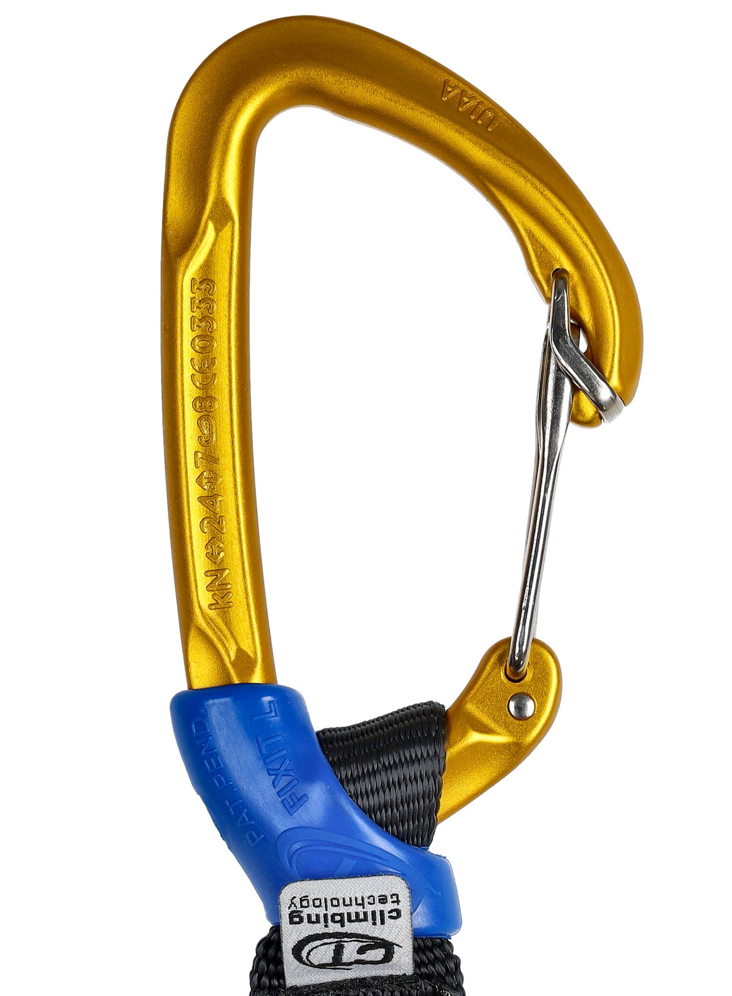 Penjački kompleti Climbing Technology Berry Set PRO 12 cm - 6 pack - blue/ocher