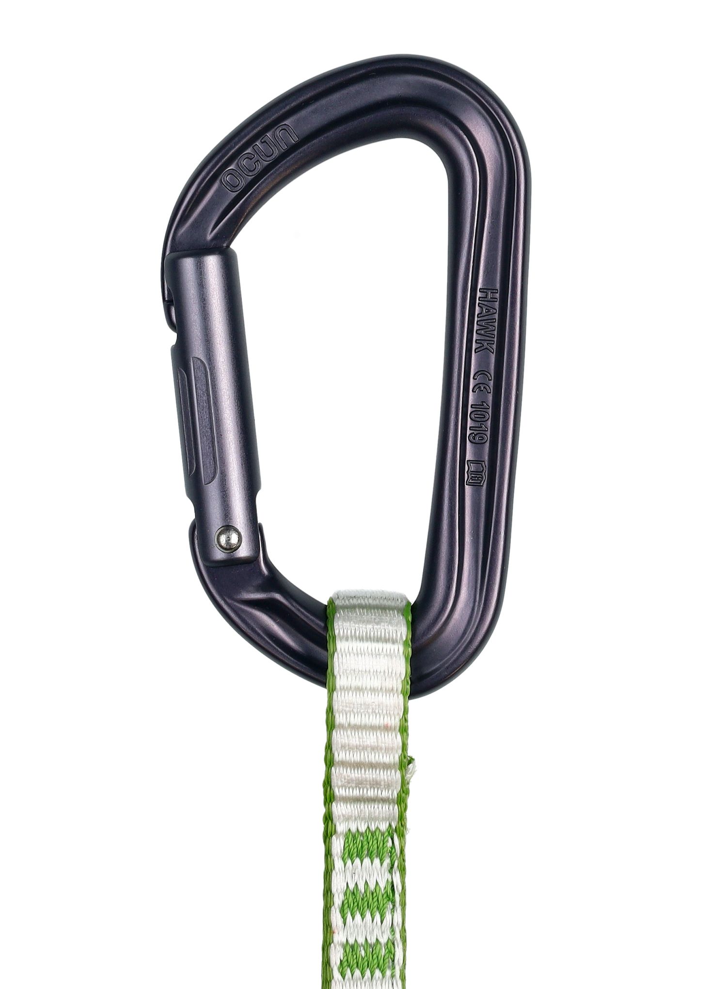 Penjački kompleti Ocun Hawk QD Combi DYN 11 10cm 5-pack - green