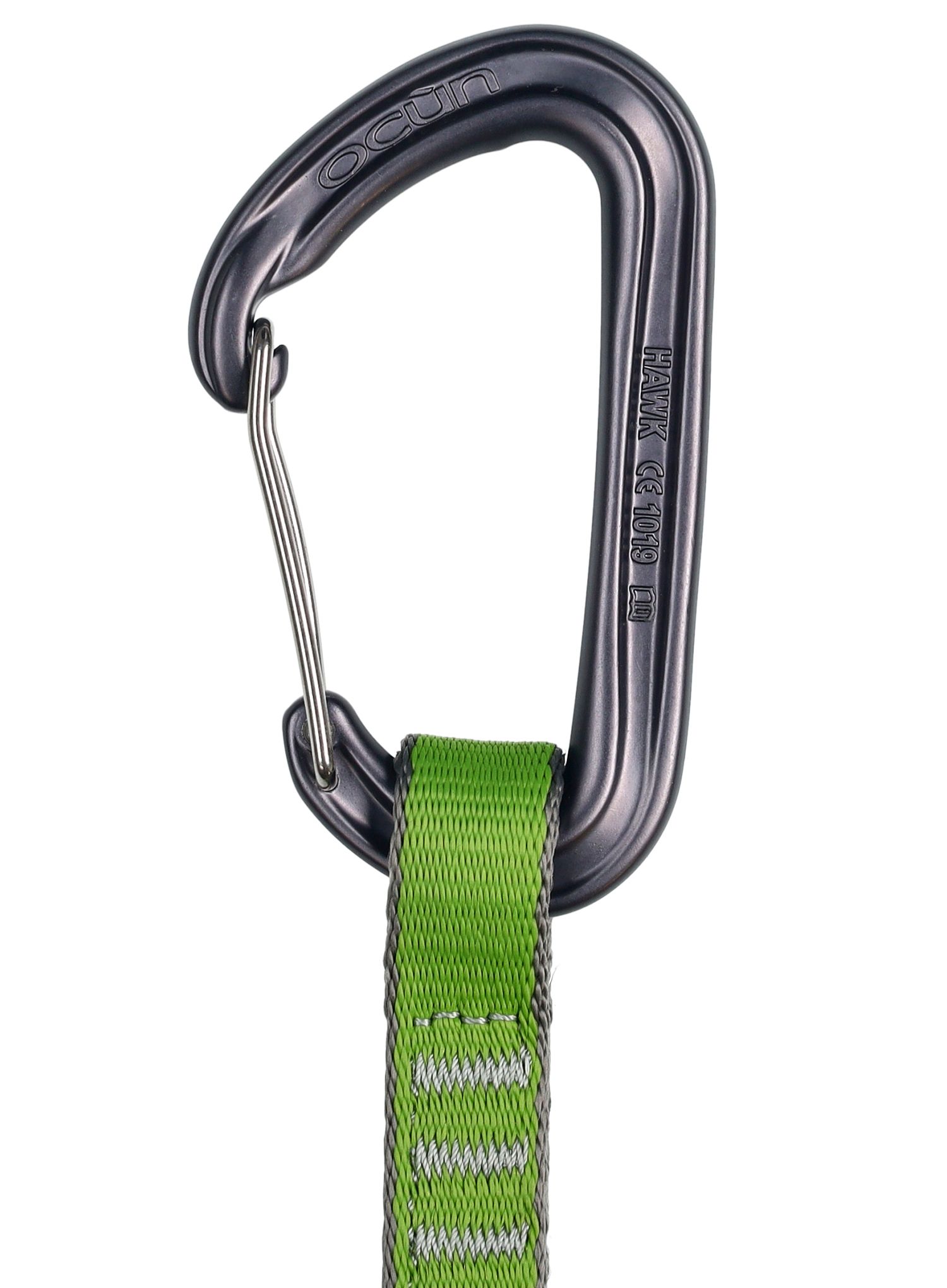 Penjački kompleti Ocun Hawk QD wire PAD 16 10 cm 5-pack - green
