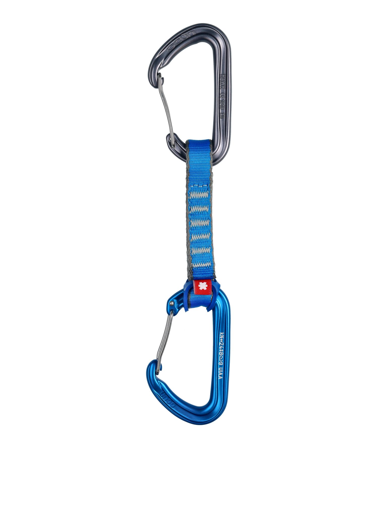 Penjački kompleti Ocun Hawk QD wire PAD 16 10 cm 5-pack - blue