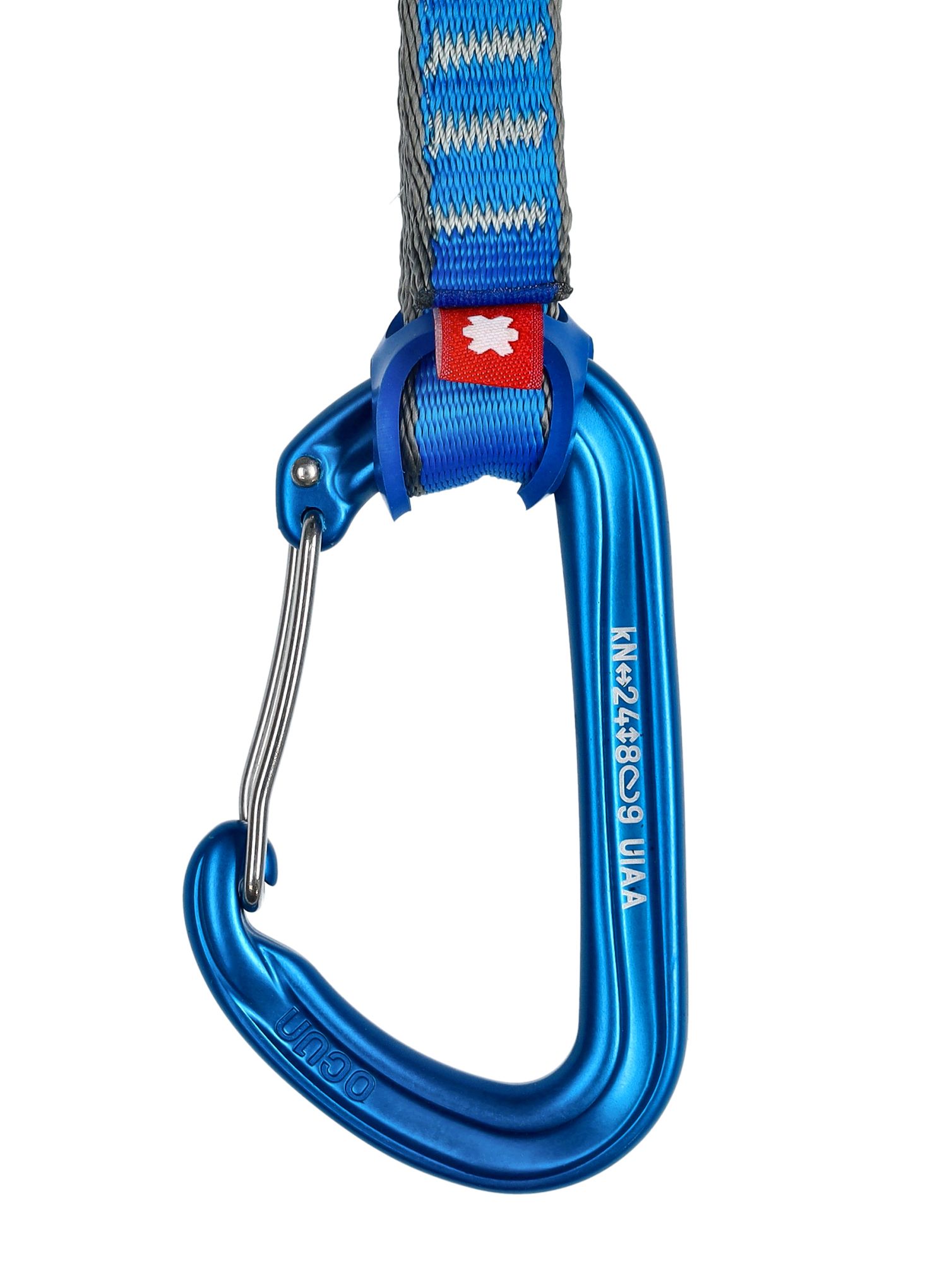 Penjački kompleti Ocun Hawk QD wire PAD 16 10 cm 5-pack - blue
