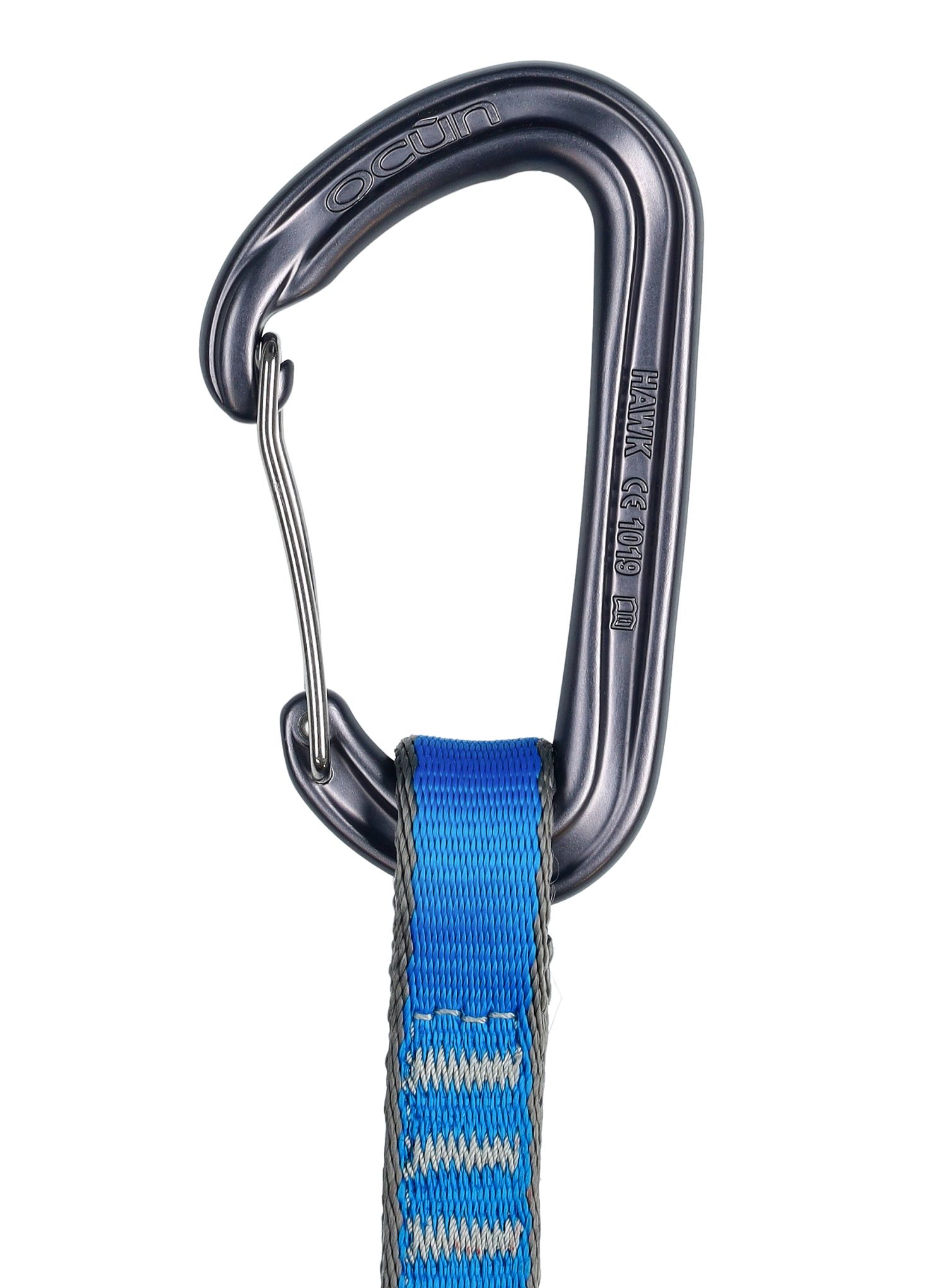 Penjački kompleti Ocun Hawk QD wire PAD 16 10 cm 5-pack - blue
