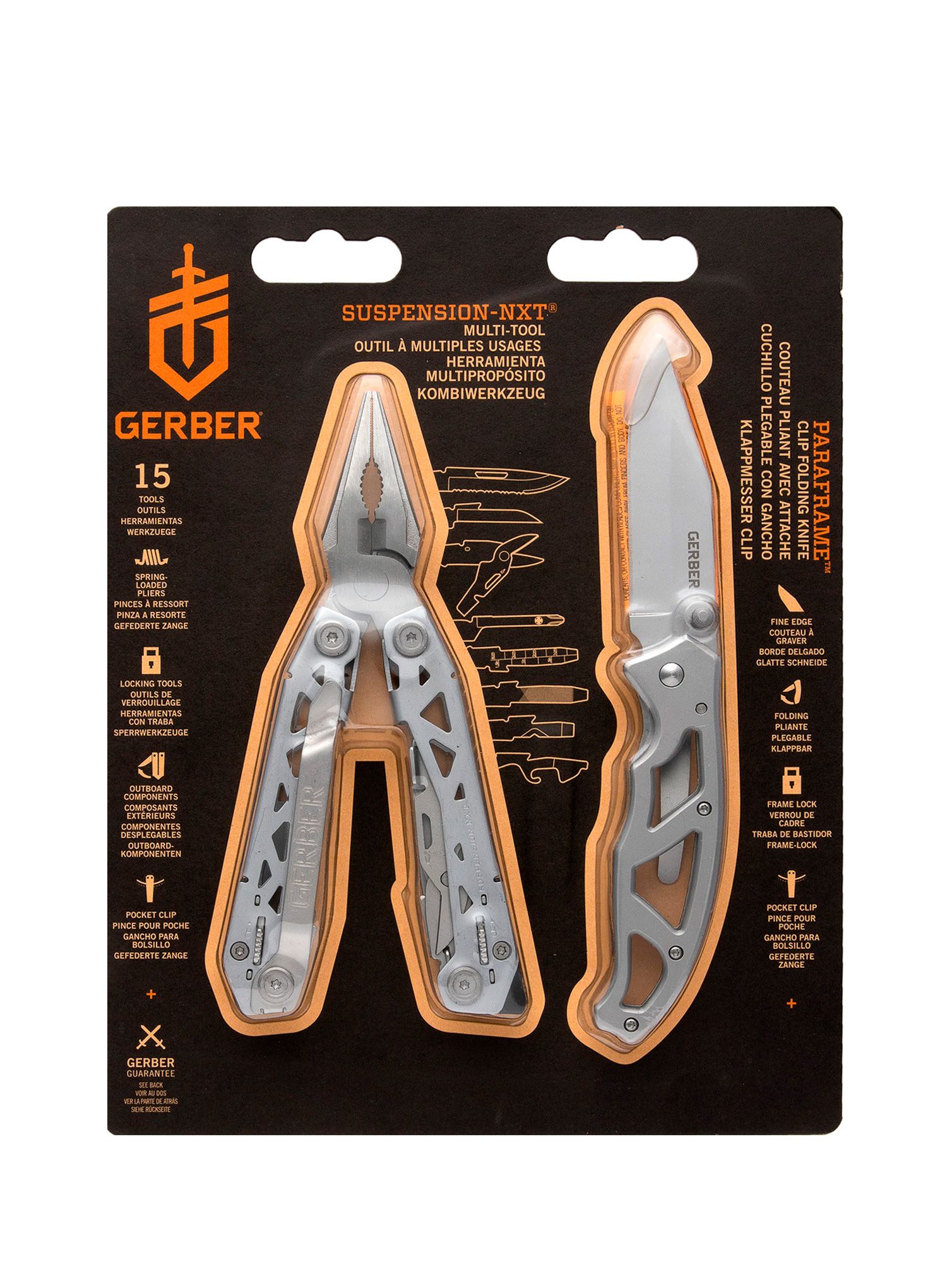 Set Gerber Suspension NXT + Paraframe FE