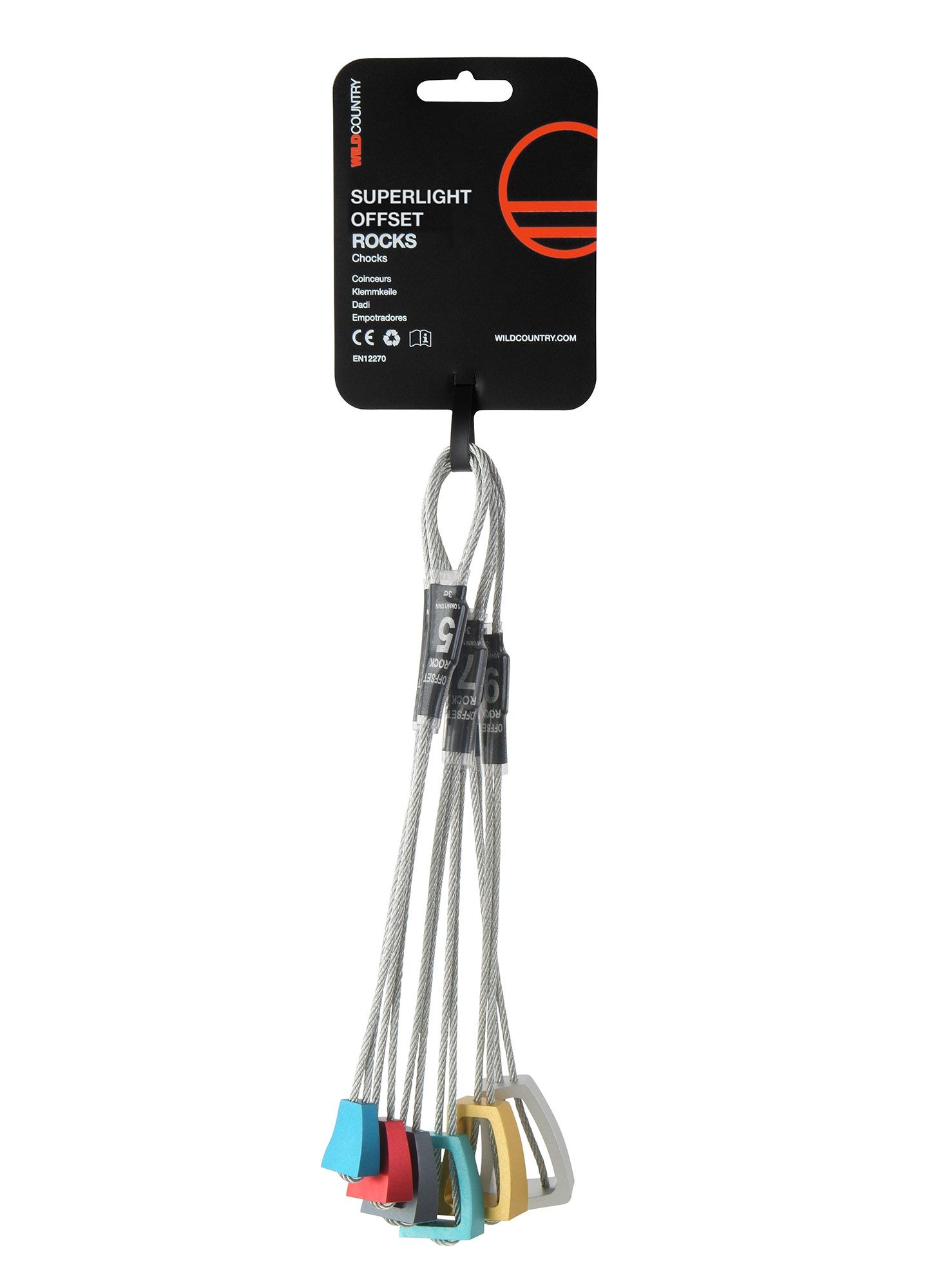 Set zaglavaka Wild Country Super Light Offset Rock 5-10