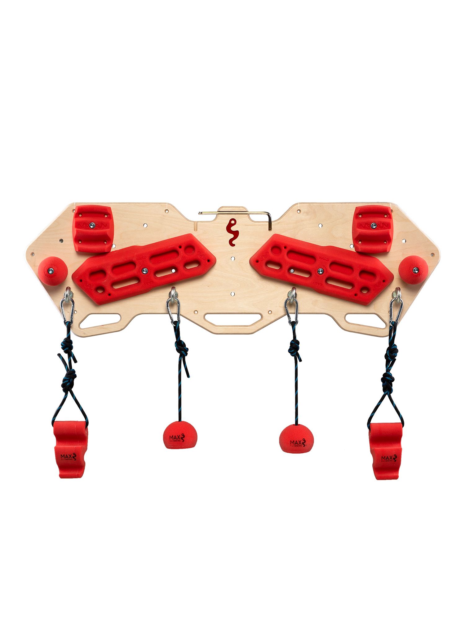 Montažna ploča Max Climbing Basewood Full Combo - red