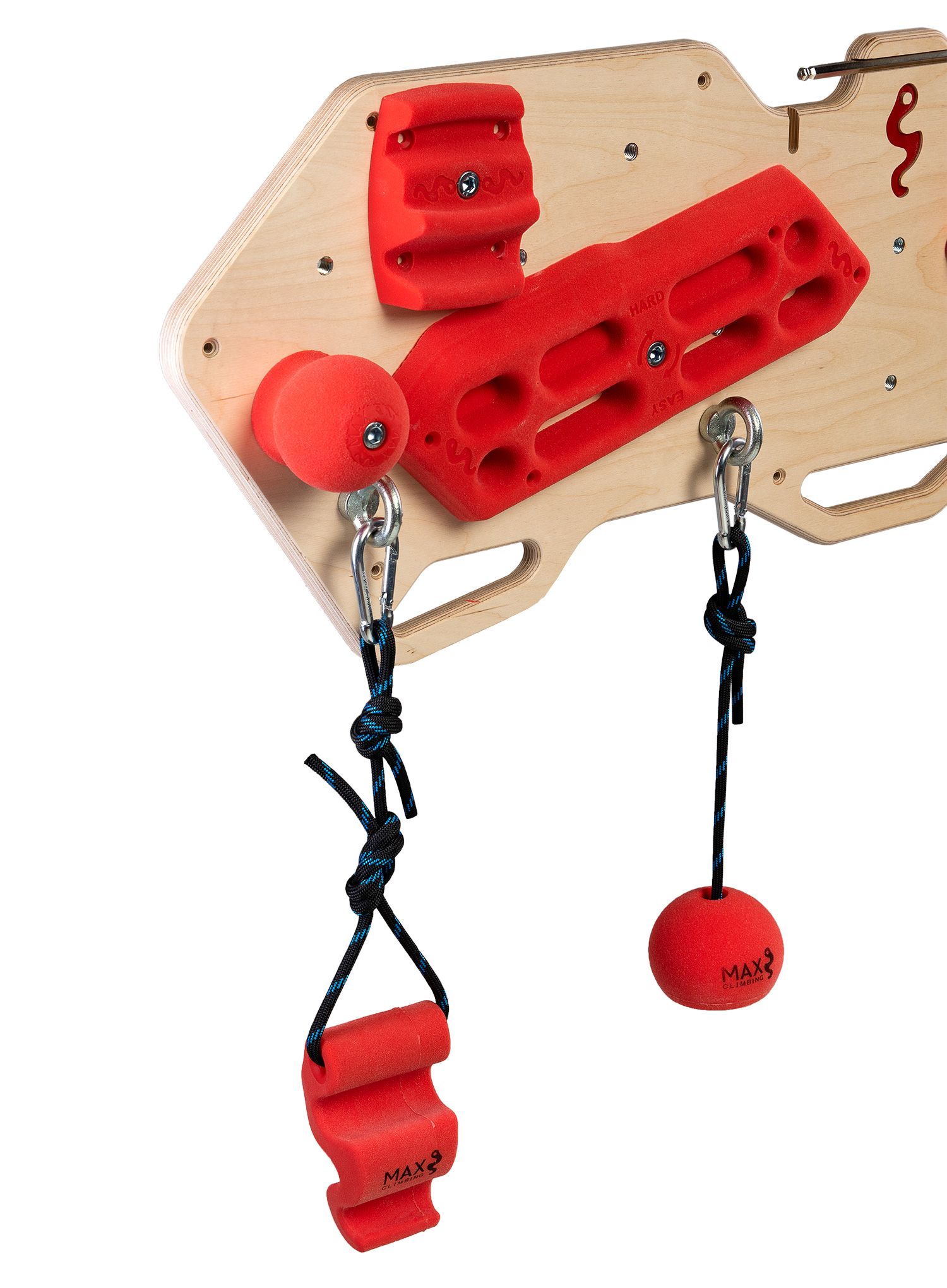 Montažna ploča Max Climbing Basewood Full Combo - red