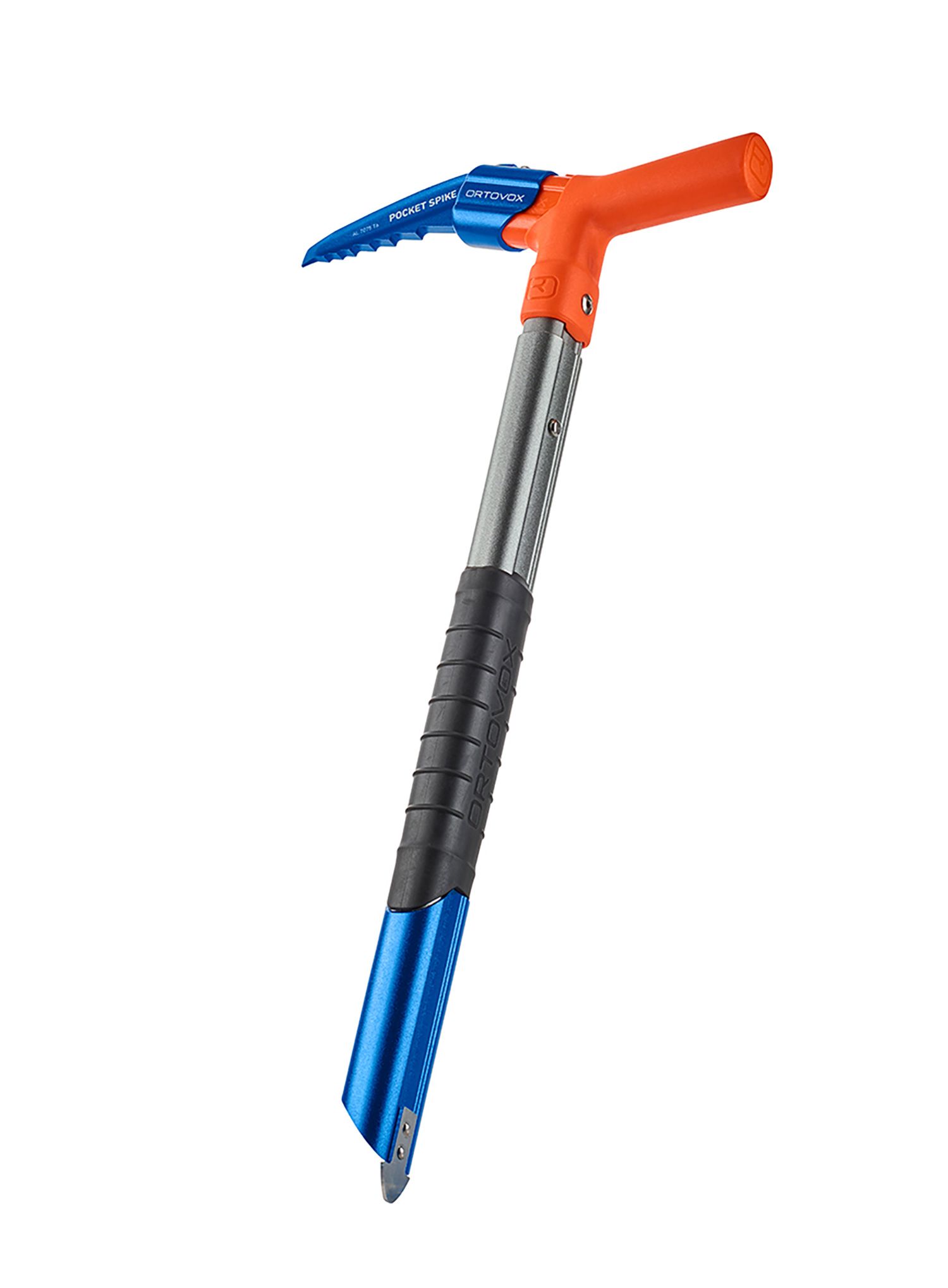 Set Ortovox Pro Alu III + Pocket Spike - safety blue